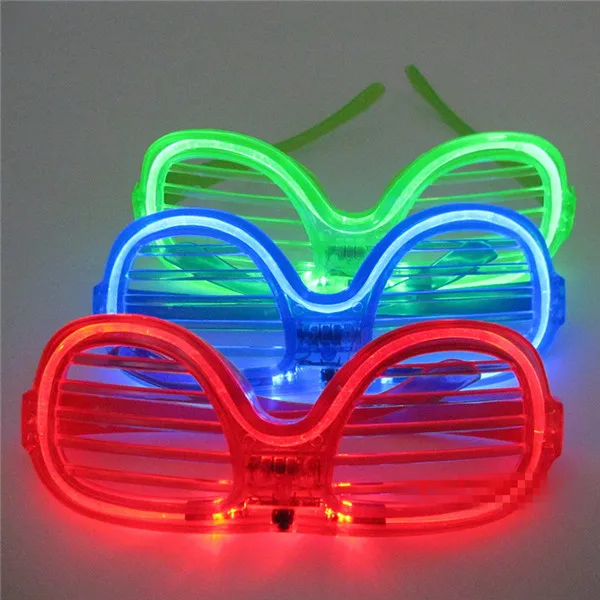 Fashion Happy New Year Led Flashing Glasses For Kids
