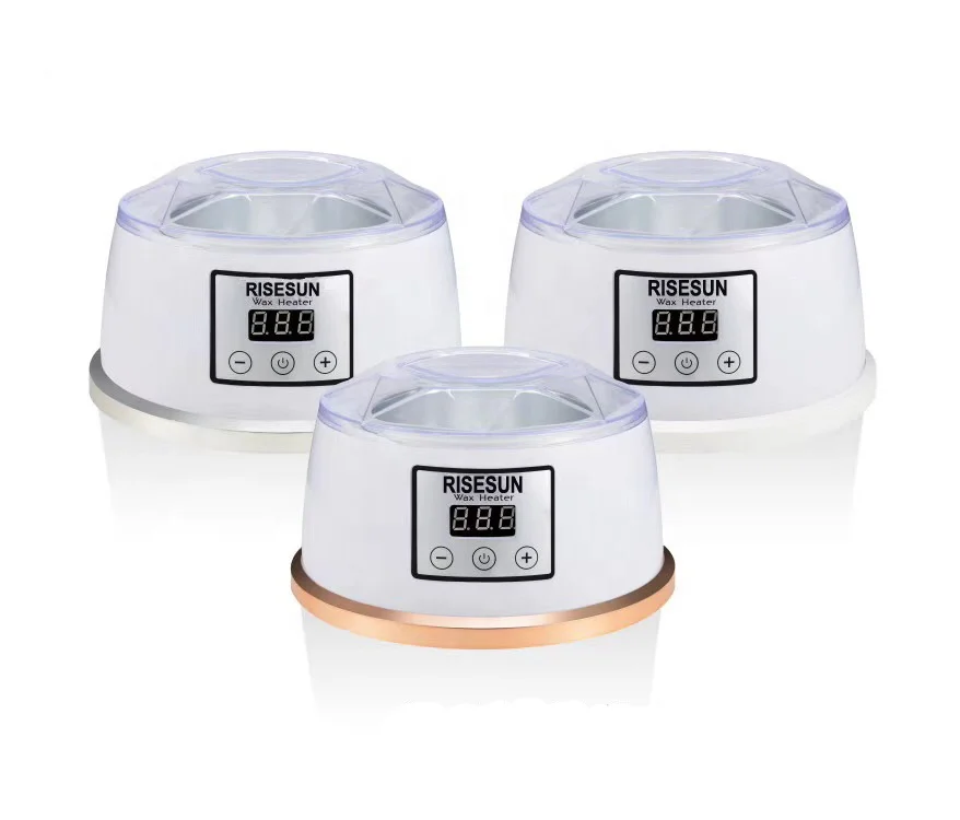 NAILTALK New Design High Quality  Lcd Display  Pro 100 W 500Ml Pot Hard Bean Warmer Hair Removal Hot Wax Heater