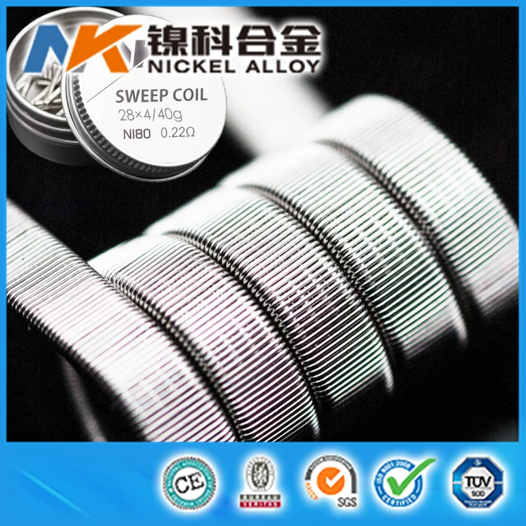 
Suzhou NK handmade coils prebuilt coil Aline Clapton for vaping 