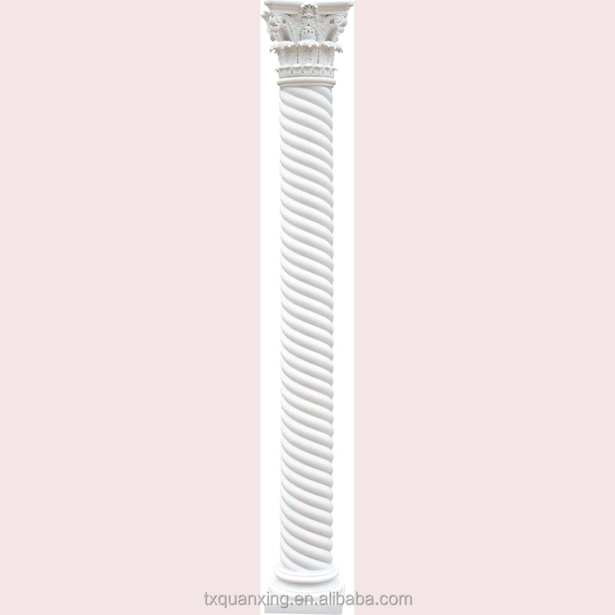 China building materials Hotsell plastic my order fiber pillar column decoration for villa to Turkey