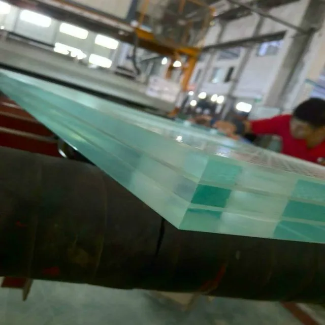 price of 8mm 12mm 16mm 5.5.2 mirror laminated tempered safety glass sheets for ceiling cost per square foot