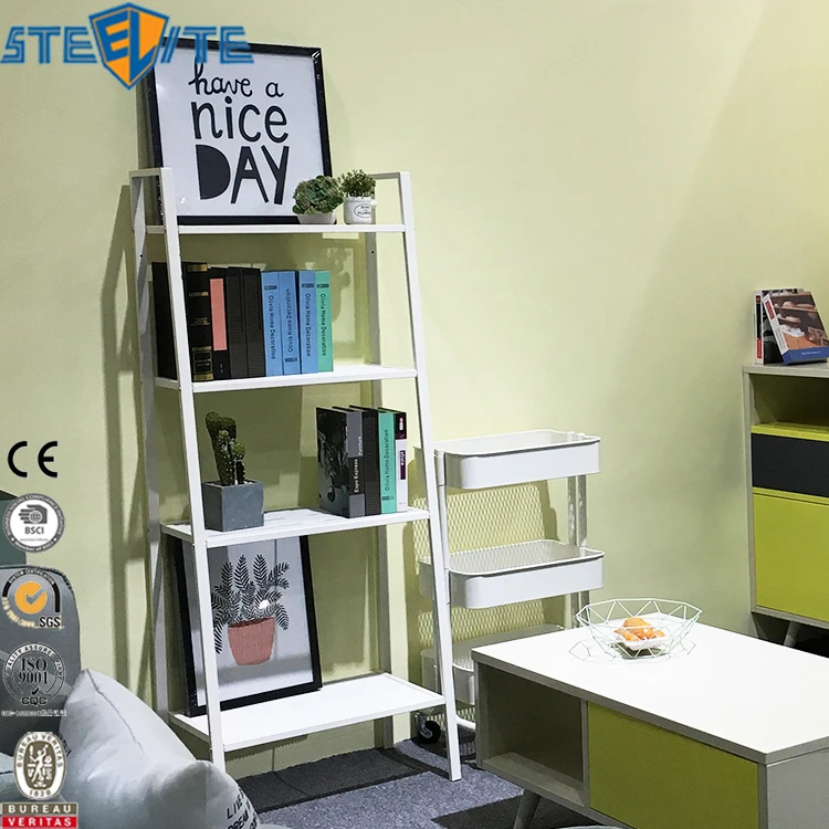 Металлическая сетчатая книжная полка Lerberg стеллаж широкий серый