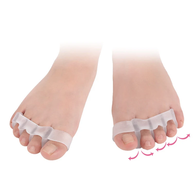 Factory Wholesale Foot Pedicure Valgus Pro Bunion Silicone SEBS Gel Hammer Toe Splint Straightener
