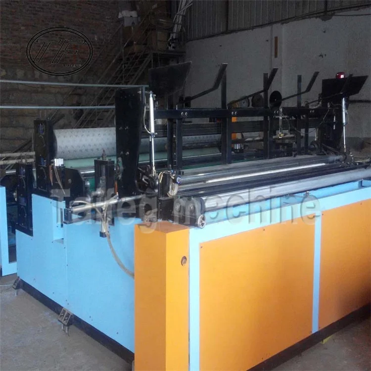 Embossing rewinding and punching toilet roll paper making  machine price