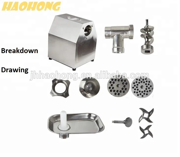 high quality TK-12 Stainless Steel Commercial Electric Meat Grinder