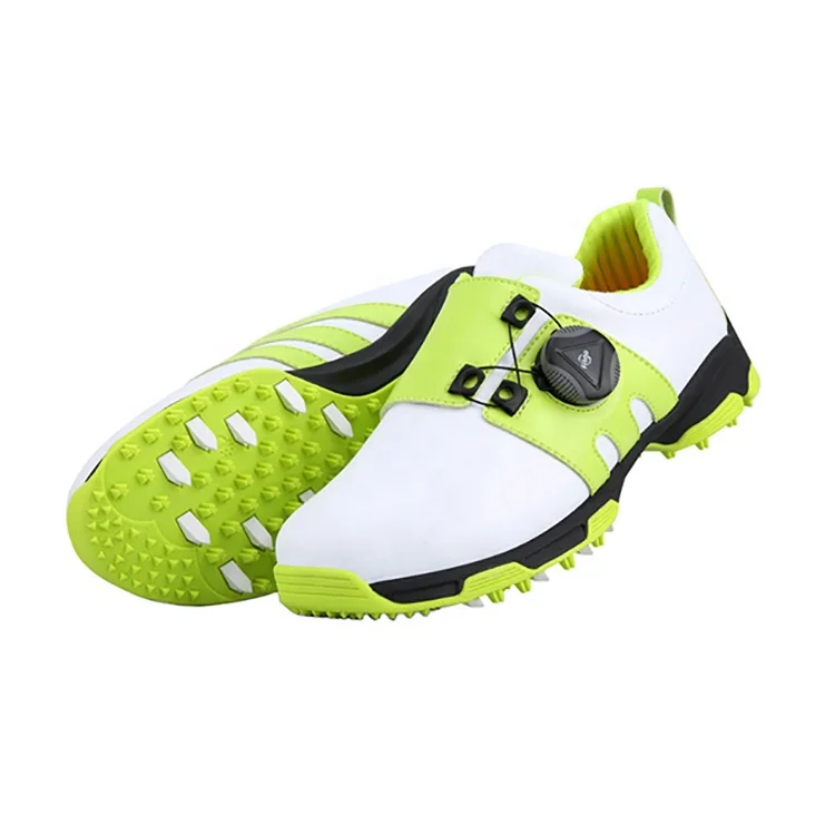 Оптовая продажа Высококачественная детская водонепроницаемая обувь для гольфа из микрофибры