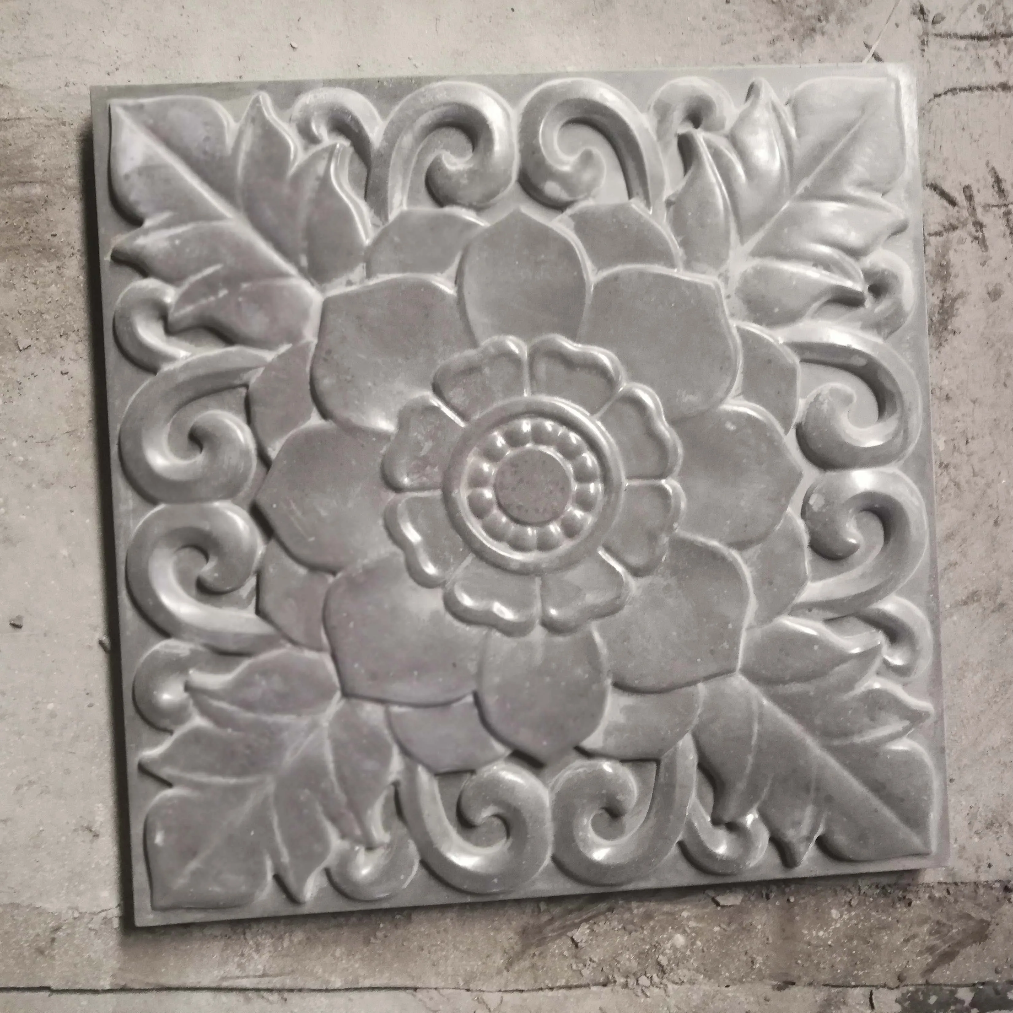 Precast Decorative Concrete interlock  paver plastic molds