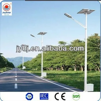 round cfl solar road light