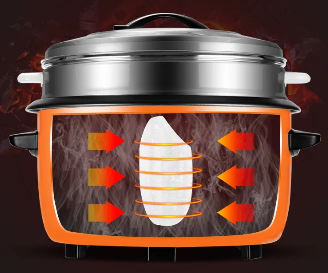 Manufacturer Large rice cooker 6l-45l canteen hotel commercial large capacity rice cooker