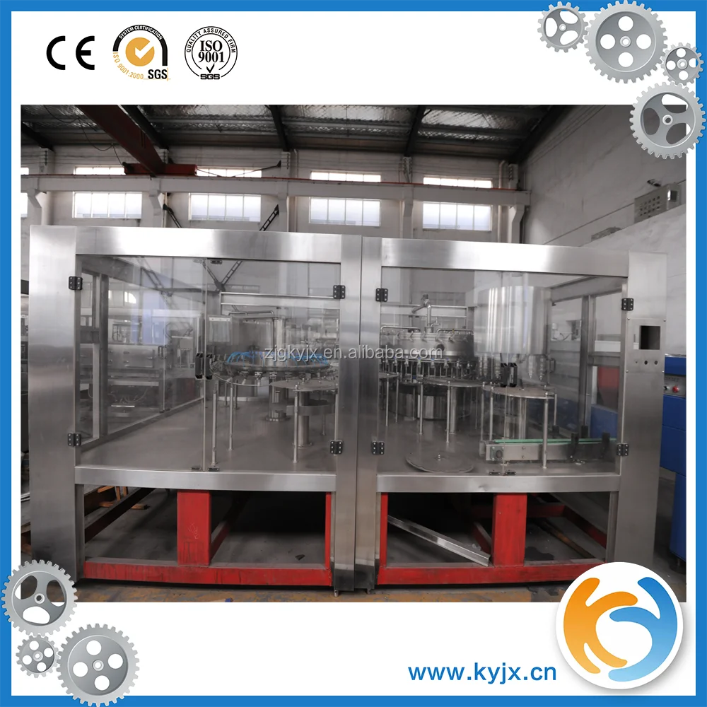 
carbonated drink machine line /soda water produce line/carbonated soft drinks production line 