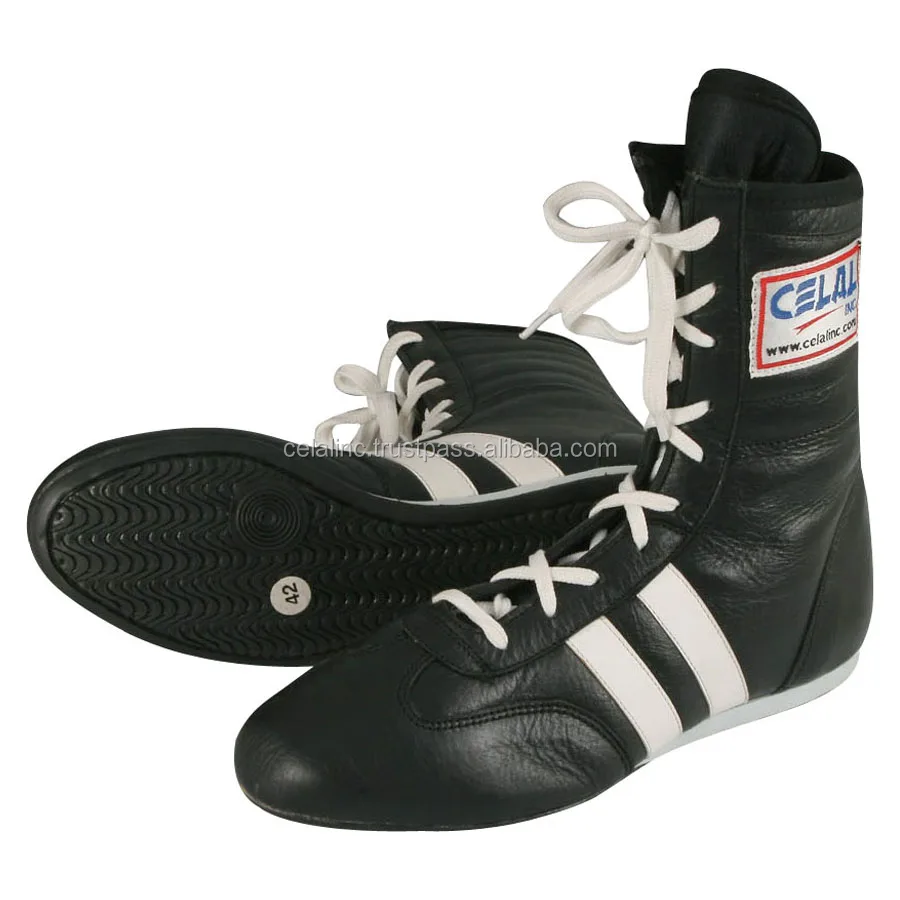 Genuine Leather Professional Fighting Boxing Shoes