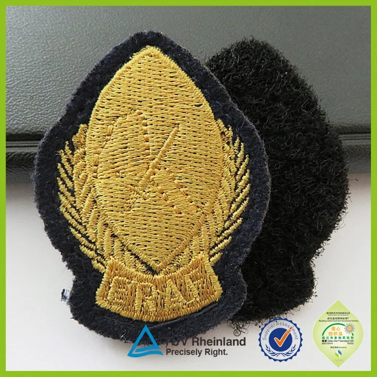 Фабричный магазин, форма с вышивкой, армейский класс, военный шеврон