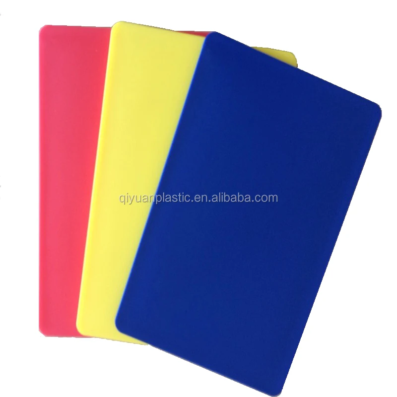 Non-toxic plastic hdpe cutting board for good quality