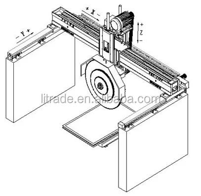 Bridge-type Hydraulic Large-scale Granite Factory Block Cutting Machine