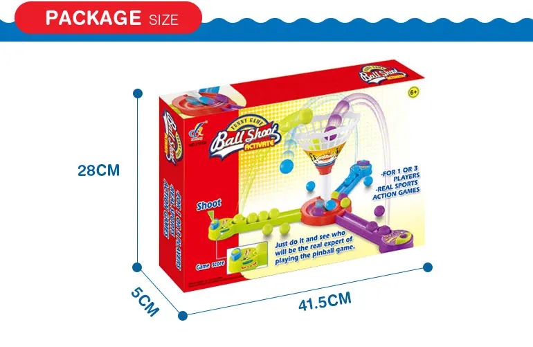 Funny table game multiplayer plastic interesting mini pinball game for children