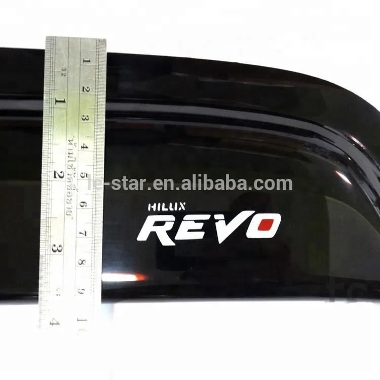 Auto door window visor sun visors for Hilux Revo 2015