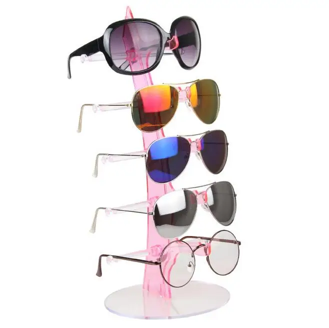 Sunglasses Holder Glasses Display Rack Counter Stand Jewelry Show Packaging & Display Eyeglasses Storage Tool