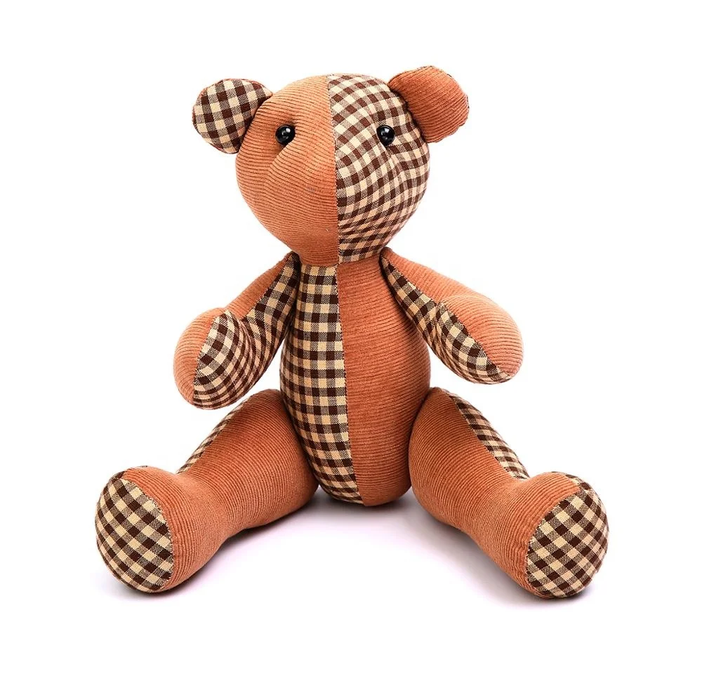 
DIY Animal Kit Teddy Bear Stitching Kit Gift DIY Fabric Sewing Kit 