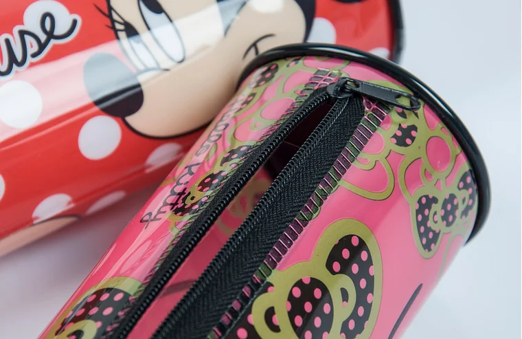 Custom new design pvc plastic pencil case kids BSCI factory
