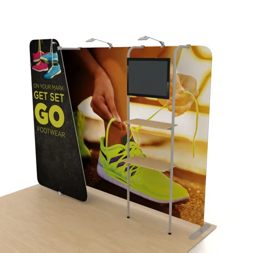 Easy to stall aluminum tube 10ft standard exhibition booth