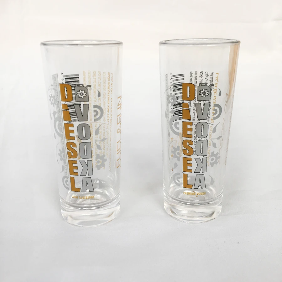 60ml plastic shaped bullet shot glass
