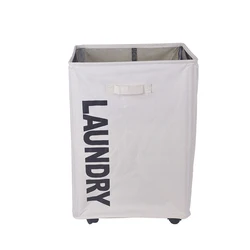 Polyester Fabric Foldable Laundry Basket