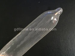 Fitone Latex Male condom ribbed condoms with orange scented