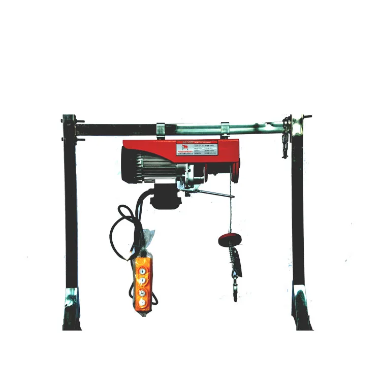 150kg Mini European Electric Wire Rope Hoist PA100 PA1200 roof ladder hoist