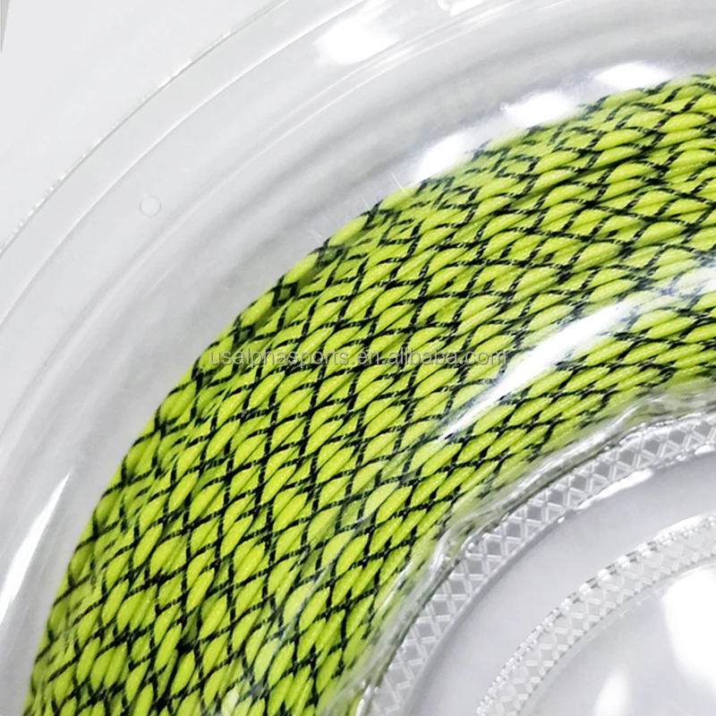 
Training 200m reel Nylon string 1.25mm Tennis racket strings for squash string 