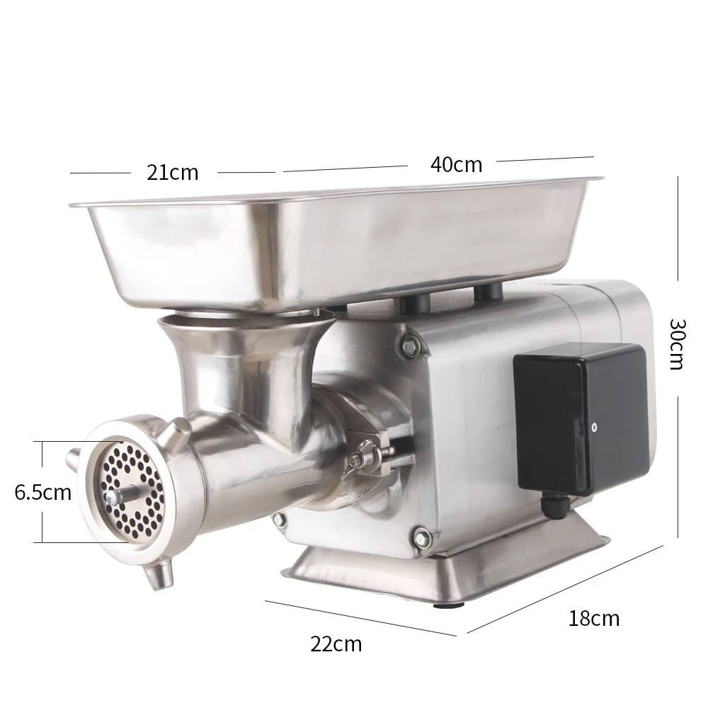 
Factory wholesales electric meat mincer big power chicken bone grinder TW-12/22 