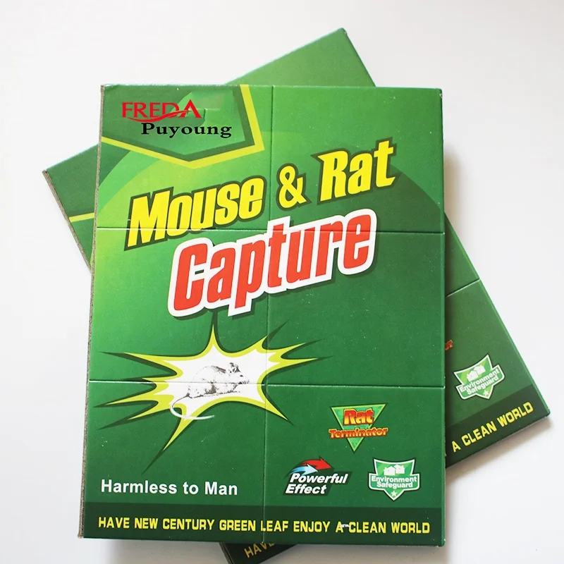 Strong glue mouse rat catch plate rat traps sticky boards