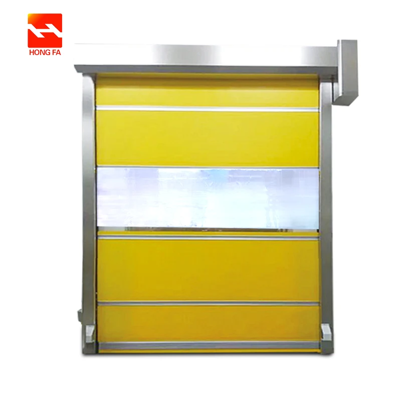 Hongfa Motorized Polycarbonate Roller Shutter Doors