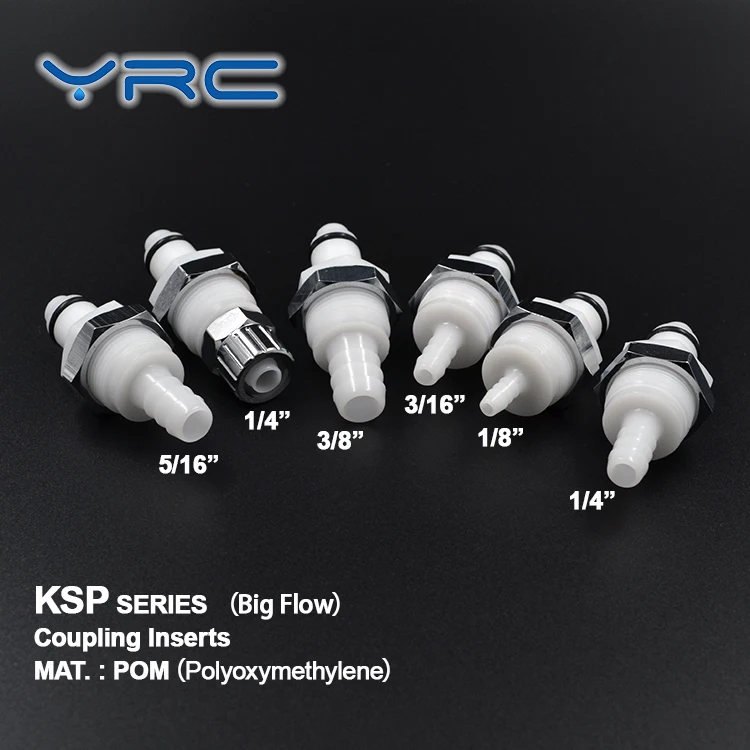 High quality plastic mini female & male threaded coupling