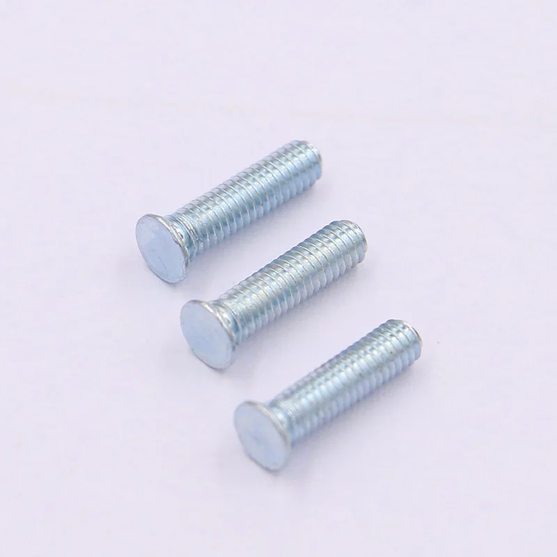 Precision custom  steel round m4 internal thread pressure self clinching studs