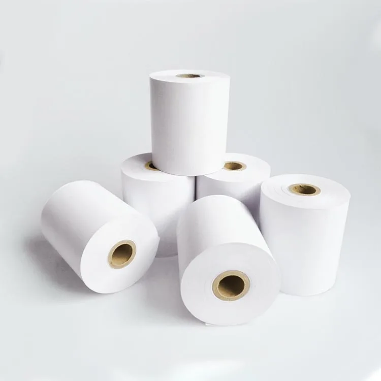 Professional Manufacture Cheap 80mm Thermal Paper Rolls Plastic core