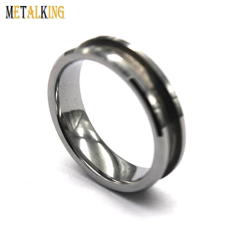 Factory Price Wholesale Tungsten Carbide Blank Rings For Inlay ,Grooved 3mm Width,1.3mm Depth