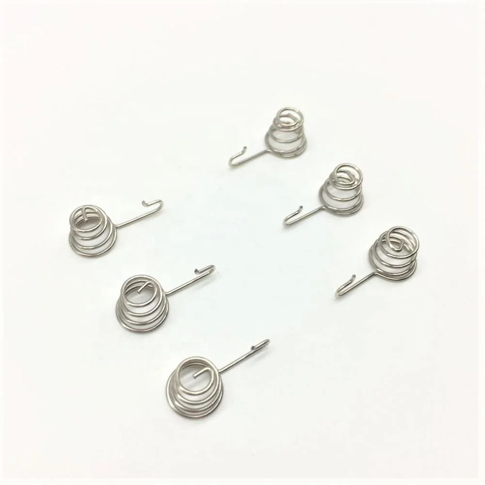 sandingsheng customized high precise metal positive/negative battery spring battery contacts