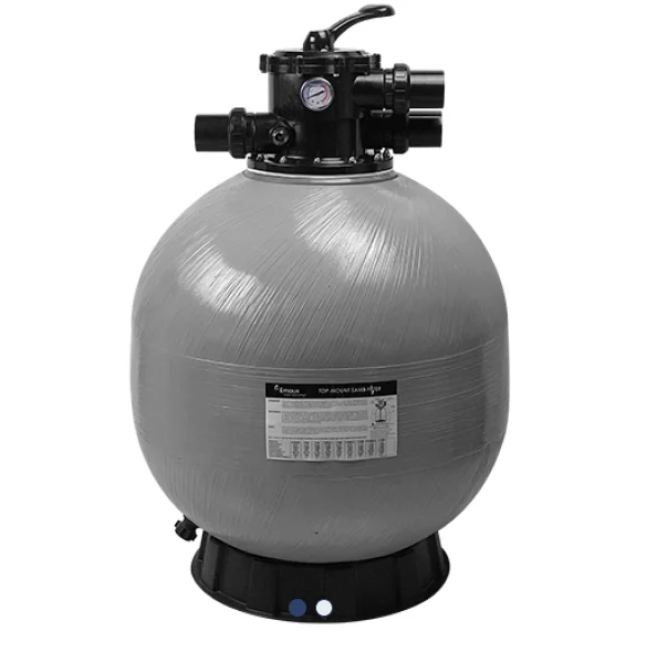 Top-mount swimming pool frp sand filter/swimming pool products