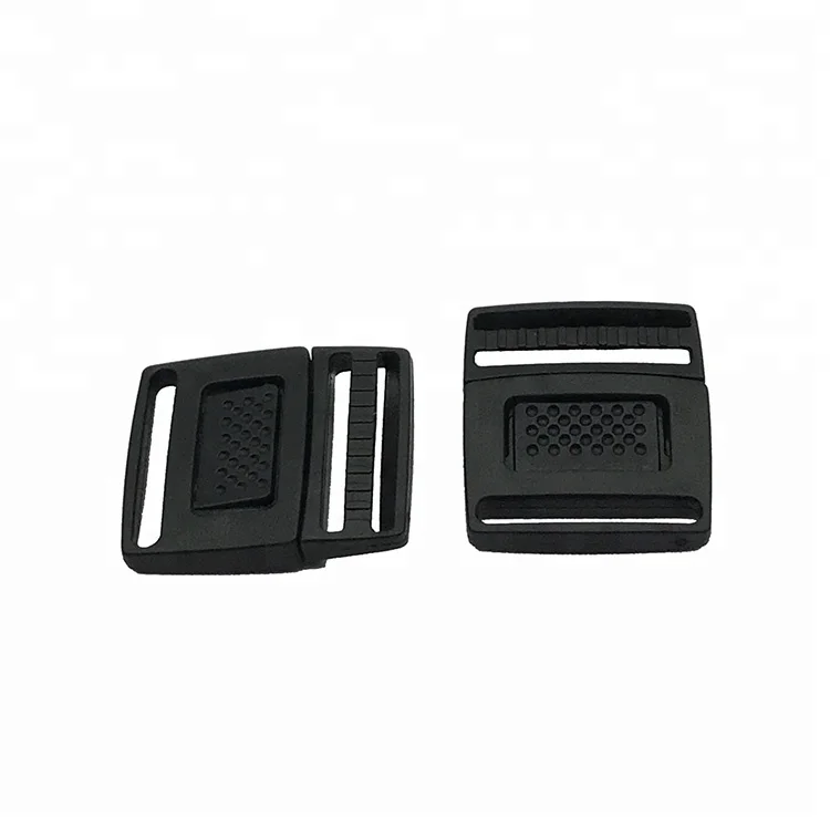 Wholesale Small Safety Bag Parts Accessories Plastic Insert Strap Customized Plastic Belt Buckle Cam Buckle