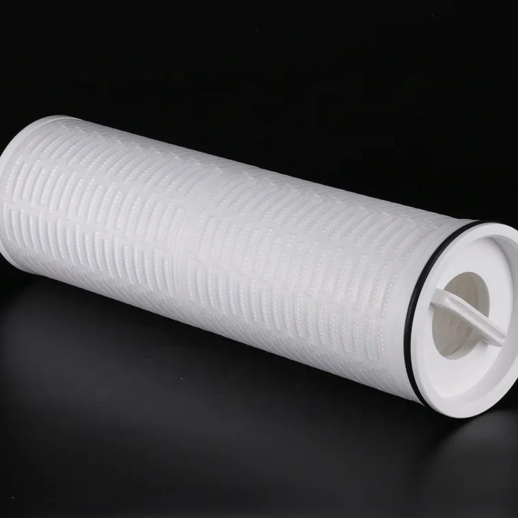 4.5 micron 40 inch water pleated high flow filter cartridge