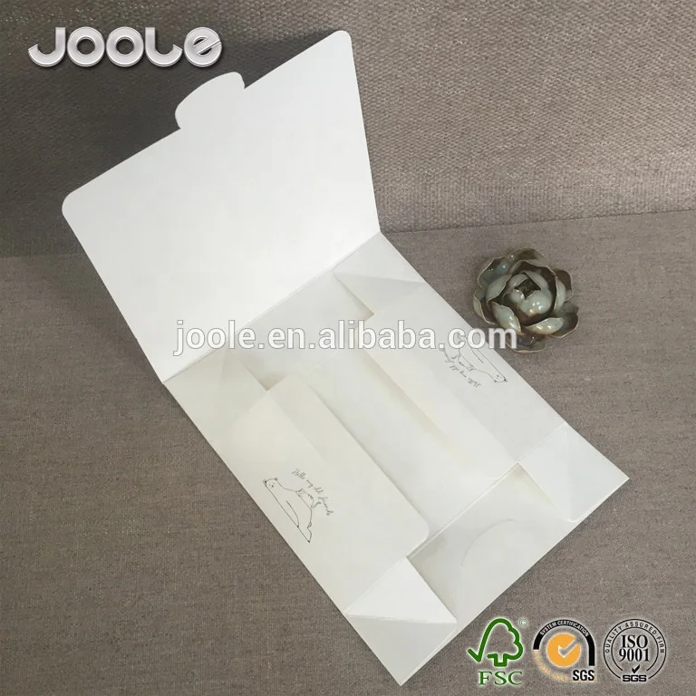 Easy fast building up folded paper 6inch 8inch 10inch cake box flat in shipping collapsible gift box