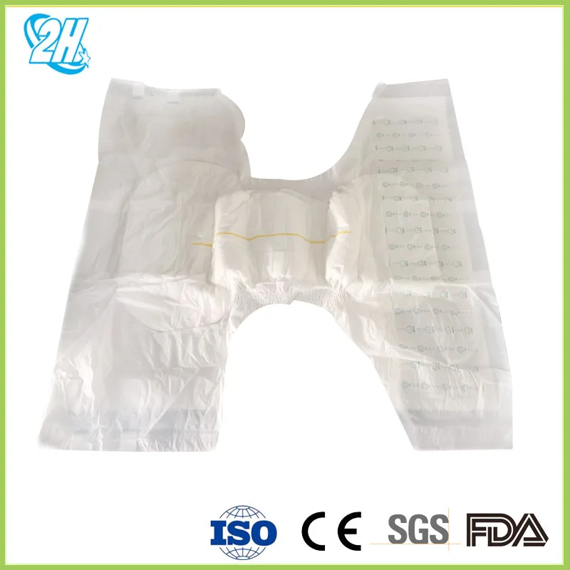 
Adult diapers with blue core 