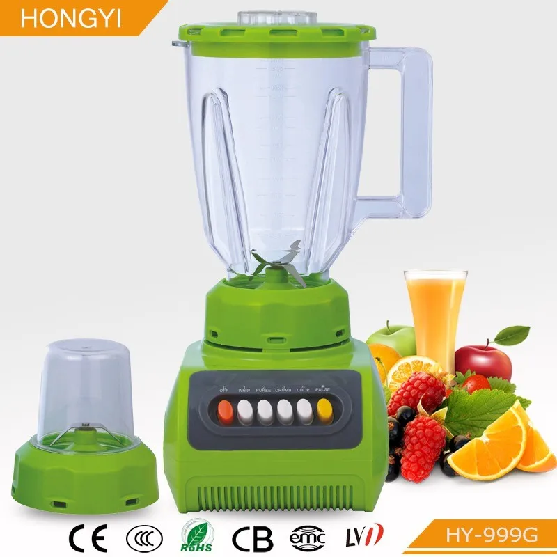 factory price model 999 food Blender/electric blender,commercial blender 2in1 4speeds Kitchen Appliance