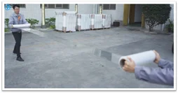 80ga by 1500ft hand wrap stretch pallet film