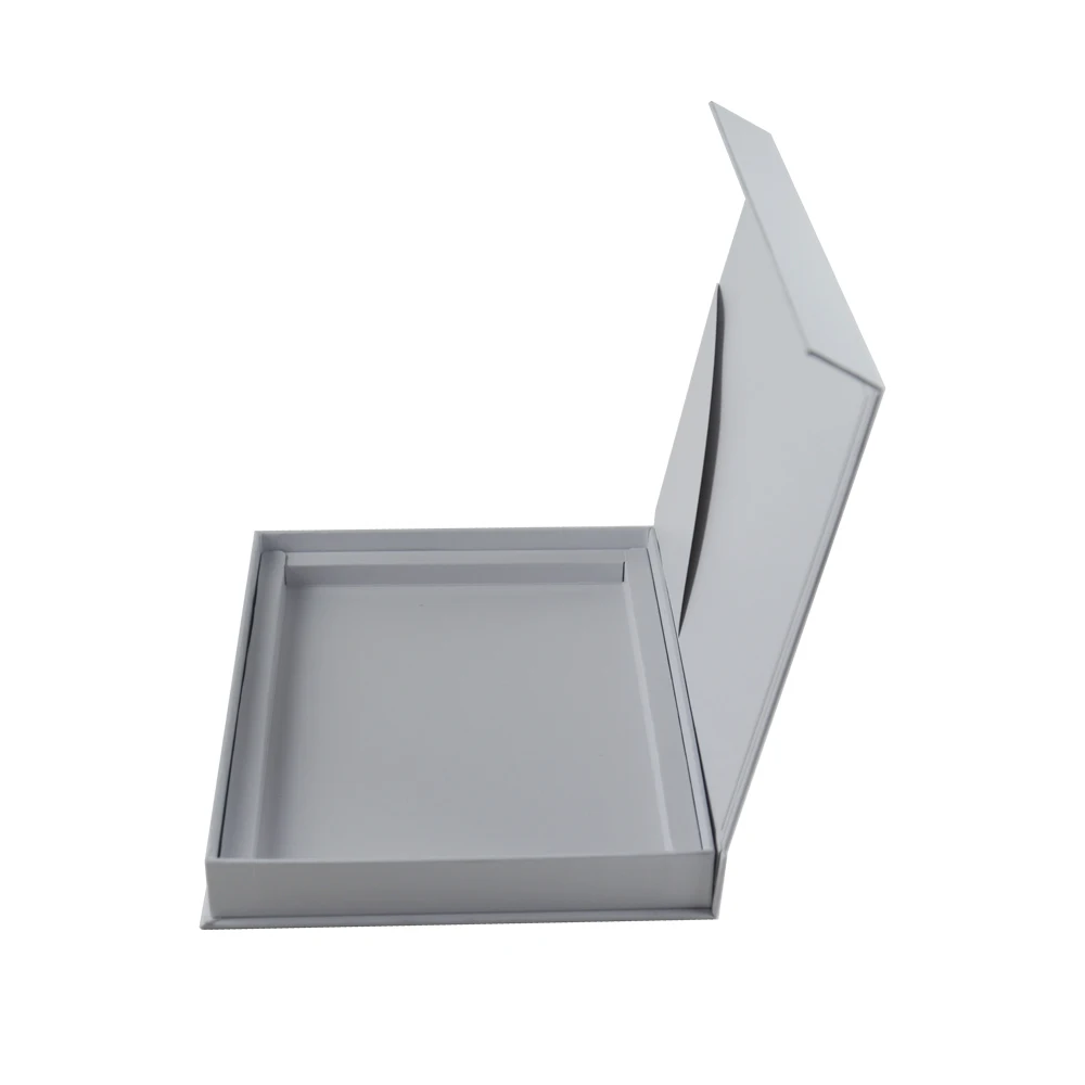 Custom Logo Hediye Kutusu Premium Quality Handmade White Color Rigid Cardboard Magnet Gift Boxes for Photo Frame Packaging Boxes