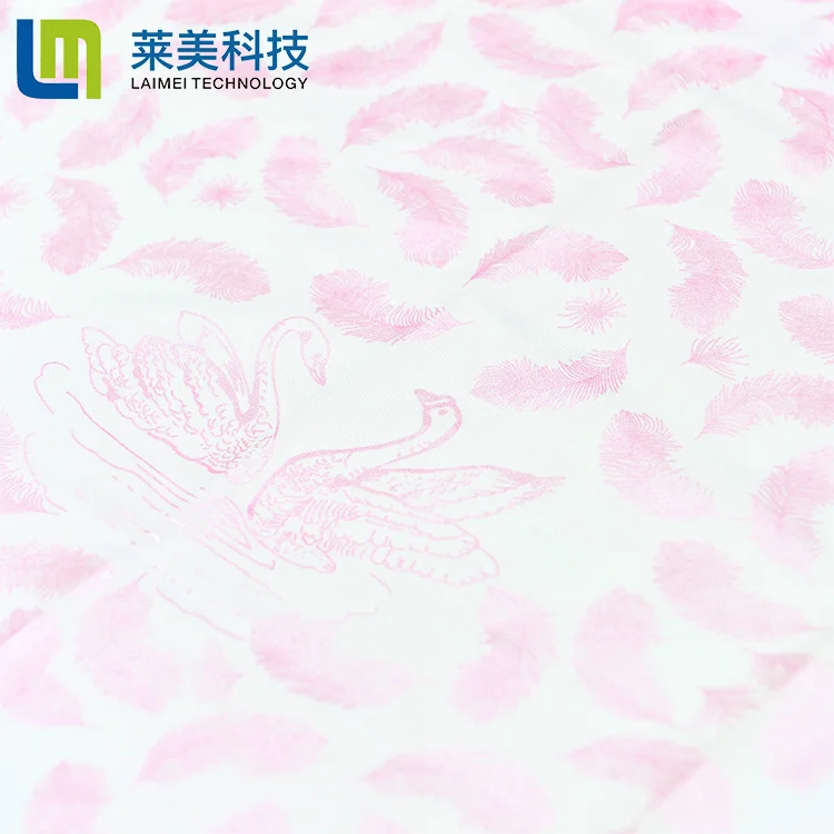 Hotsale factory 100%polyester pearl print fabric with good cheaper price