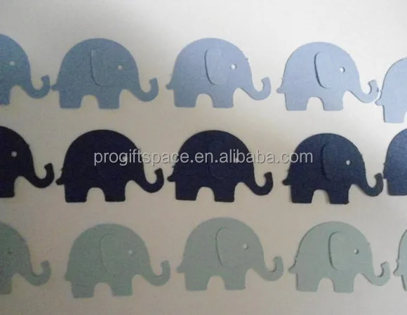 
Hot new best selling product quality craft Blue Elephant Die Cuts Double Sided Scrapbook Embellishments made in China 
