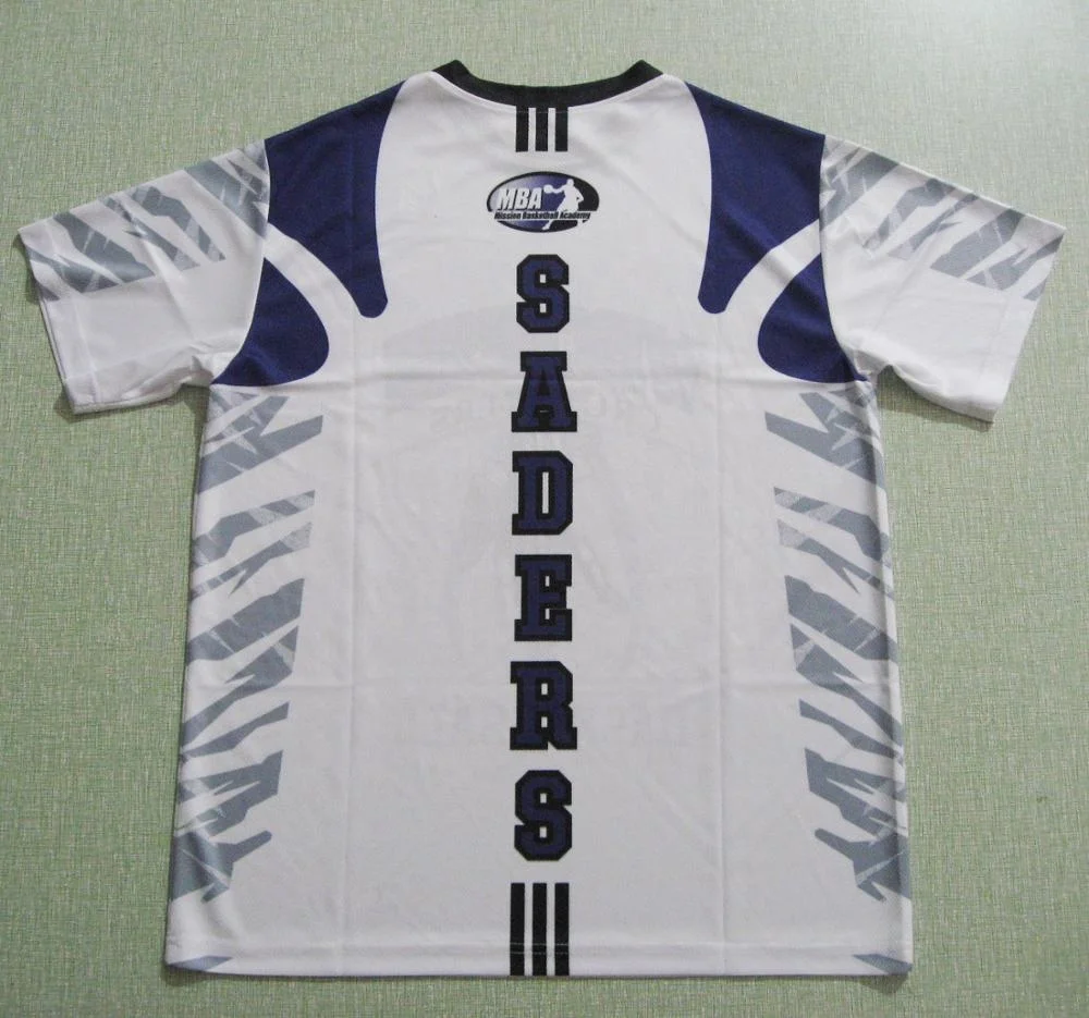 custom design shorts sleeve basketball shirt as your design