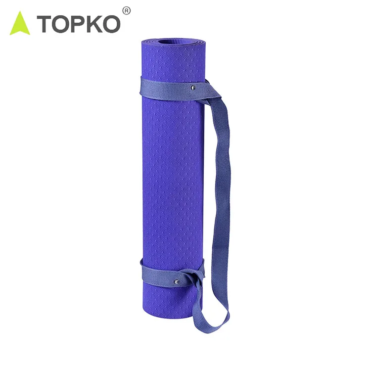 Оптовая продажа Аксессуары Для Йоги TOPKO хлопковый пояс коврик для йоги ремешок