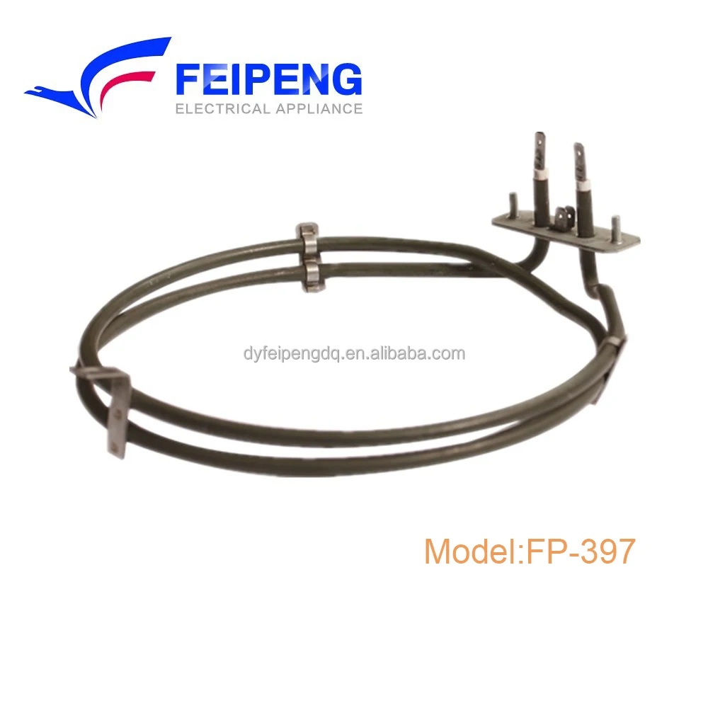 
Circular new type customized 1000w fans electric oven heating element 